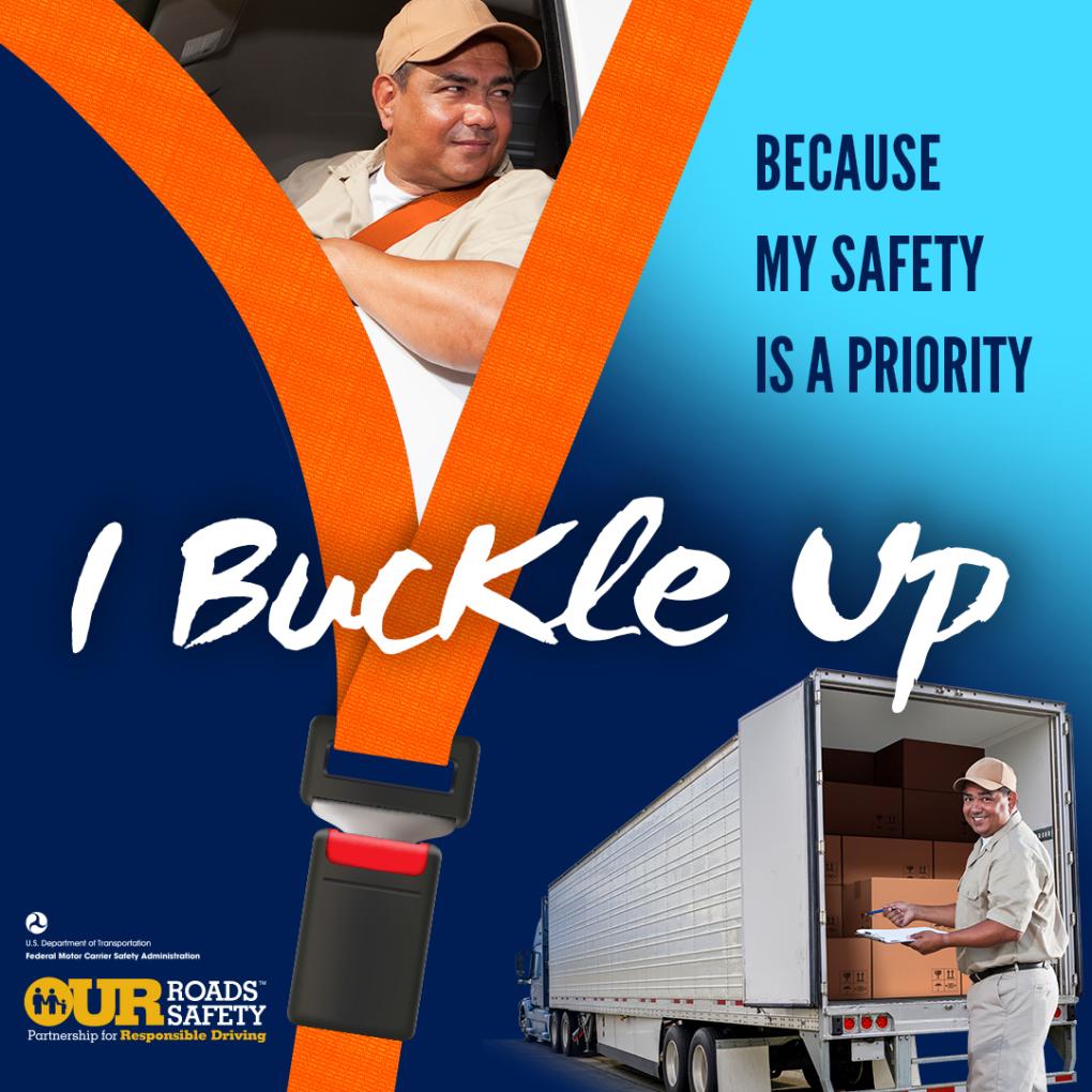 CMV Seat Belt Campaign FMCSA